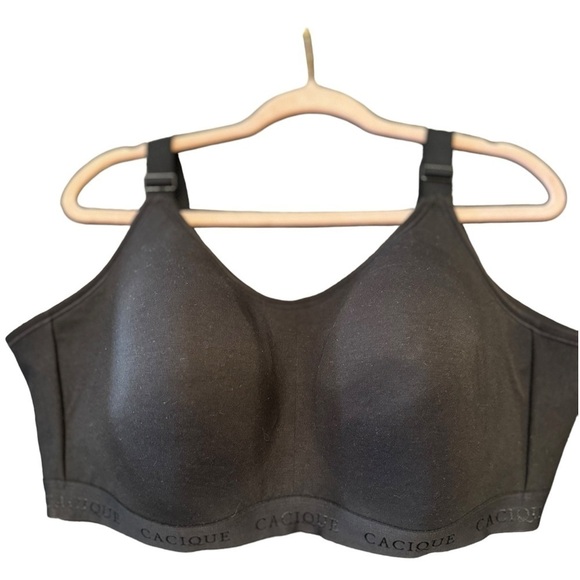 Cacique Cotton Lightly Lined No Wire Scoop - Picture 5 of 9